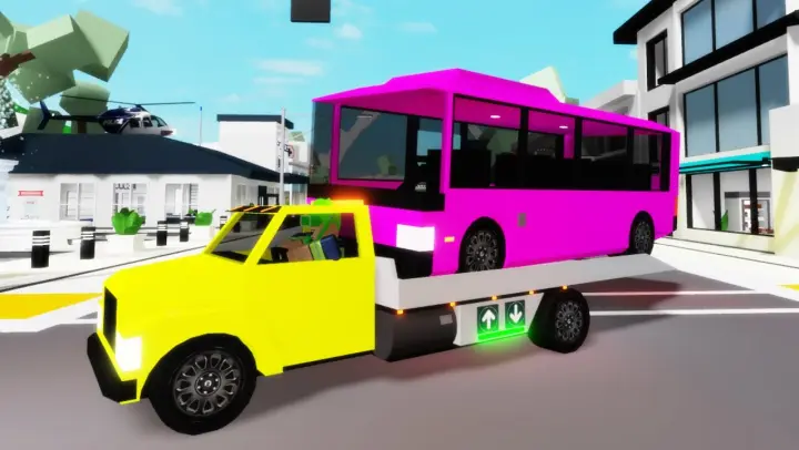TOW TRUCK DRIVER IN BROOKHAVEN! (Roblox)