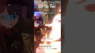 C0 F2P Hu Tao Nuke Showcase....#genshin #genshin #genshinimpactshorts #hutao #shadowgenshingamer