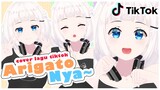 Arigato Nya Cover (meme tiktok) | Ichi Ni San~ 🐈 #shorts