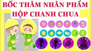 GUM BỐC THĂM HỘP CHANH MỌNG NƯỚC VÀ CÁI KẾT