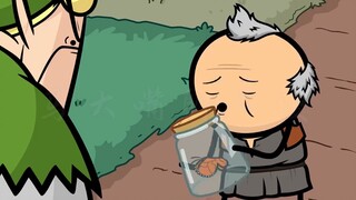 Cyanide Happy Show: Wukong อธิษฐานในทางที่ผิดต่อ Shenlong และ Langke ต่อยราชาปีศาจจอมวายร้าย