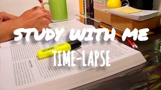 TIME-LAPSE STUDY WITH ME | Real time study 02 | Study Vlog Philippines