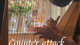 Attack on Titan counter attackharp playing