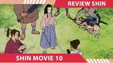 Review phim Shin Movie 10 I Cuộc giao tranh thời chiến quốc.