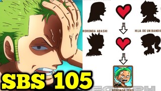 One Piece SBS 105: Oda Revela Por fin los Padres de ZORO!!