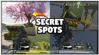 AERIAL PLATFORM SECRET SPOTS/PLACES TIPS | CODMOBILE SEASON 13 TIPS AND TRICKS