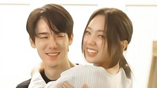 The behind-the-scenes footage is sweeter than the main film!! What is this about eating rice?! Pleas