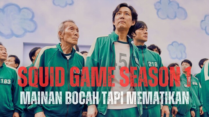 SQUID GAME SEASON 1 | FULL EPISODE 1-9 | MEMATIKAN TEMAN DAN KELUARGA DEMI CUAN