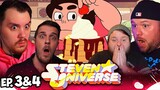 Steven Universe Episode 3 & 4 Group Reaction | Together Breakfast