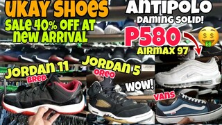 P580 SALE 40% off!at NEW ARRIVAL | subrang daming solid! ukay shoes antipolo city