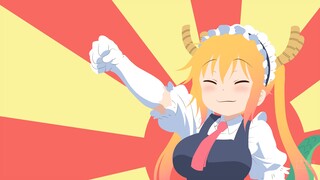 Kobayashi san chi no maid dragon AMV Believer