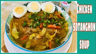 Chicken Sotanghon Soup | Glass Noodle Soup | Ghie’s Apron