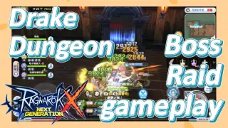 Drake (Hard) Dungeon - Boss Raid gameplay (Priest pov) | Ragnarok X: Next Generation