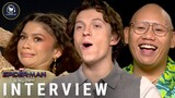 'Spider-Man: No Way Home' Interviews With Tom Holland, Zendaya, Kevin Feige & More