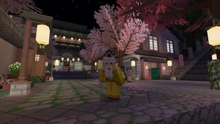 Minecraft / Exploring The Cosiest Japanese Village | My Life In Sakura Shores By Imagiverse Part 3
