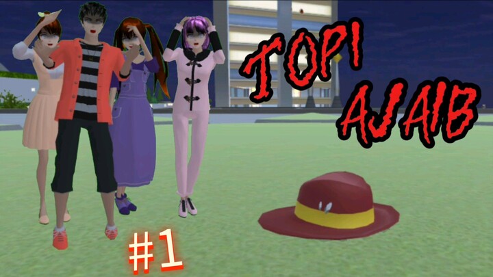 topi ajaib #1 || sakura school simulator