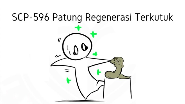 Patung Ular Terkutuk! - SCP-596 "Cursed Regeneration Statue" (Komik SCP Oversimplified)