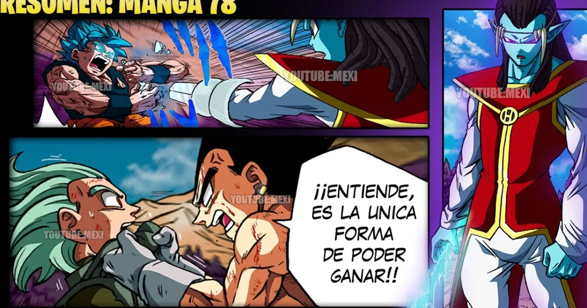 Dragon Ball Super Manga 78 | Goku, Vegeta y Granola vs Enhanced Gas ???? |  ¡EL PLAN DE VEGETA! - Bstation