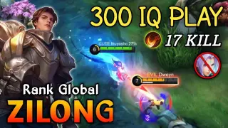 YOU CAN'T RUN!!! BEST BUILD FOR ZILONG BY TOP GLOBAL ZILONG - MLBB