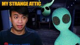 HOY BAKIT MAY ALIEN DITO ?!! | Playing My Strange Attic Horror Indie Game