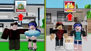 มีครอบครัวในเมืองไหนดีกว่ากัน Brookhaven หรือ Livetopia  | Roblox Brookhaven VS Livetopia