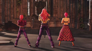 [MMD]Pink guys' hip dance of <Gentleman>|<JoJo>