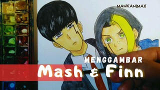 Menggambar Mash & Finn