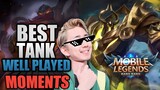 BEST OF ZED STHYLER‼️TANK GAMEPLAY MONTAGE | Mobile Legends: Bang Bang