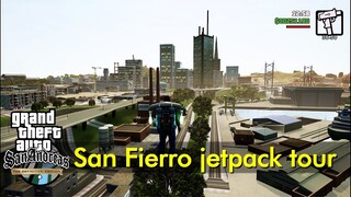 San Fierro jetpack tour | GTA: San Andreas - Definitive Edition