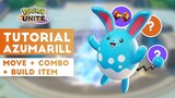 TUTORIAL AZUMARILL Lengkap - Move, Build Held Item, Battle Item & Combo - Pokemo