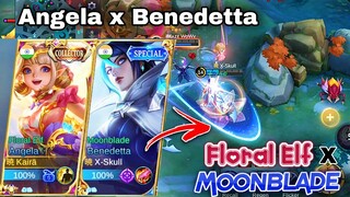 ANGELA X BENE MOONBLADE X FLORAL ELF OP COMBO!🌸🌙FLOWER MOON