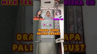 Rizka Ch 🆚 Milk Tea 🆚 Nafisa: Drama Sakura Siapa Paling Seru? | MRI PanSos Kap #Shorts