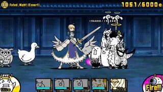 Battle Cats x Fate Stay Night | Holy War: Saber 3 Star