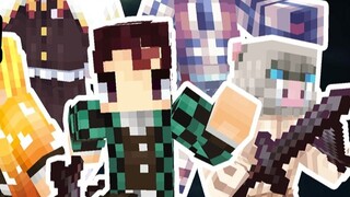 Đại ca không ăn thua! 3D Thanh Gươm Diệt Quỷ Hiệu ứng đặc biệt Minecraft Thanh Gươm Diệt Quỷ Giới thiệu Mod