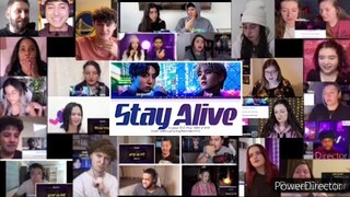 BTS Jungkook stay alive Prod. SUGA reaction mashup