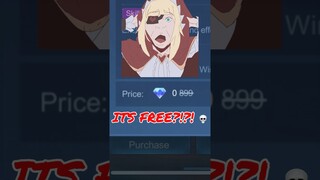 YOU CAN GET THIS SKIN FOR FREE??? | Kadita Create Skin "Heart of the Sea" MLBB