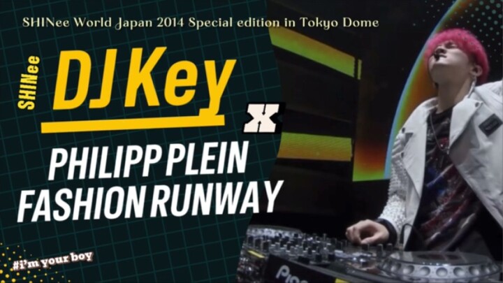 SHINee - DJ Key x Philipp Plein Fashion Runway in Tokyo Dome (SHINee World  X PP Fashion Show) 2014