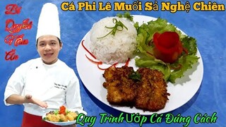 Cách Ướp Cá Muối Sả Nghệ Chiên || cực kỳ Đơn Giản