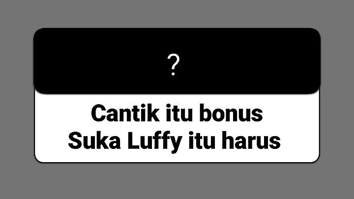 Luffy ganteng banget 😍😍😍