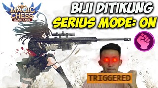 Ketika Biji DITIKUNG STREAM SNIPER Langsung Auto SAVAGE!! KITA KASI DIA TAU! | Magic Chess Indonesia