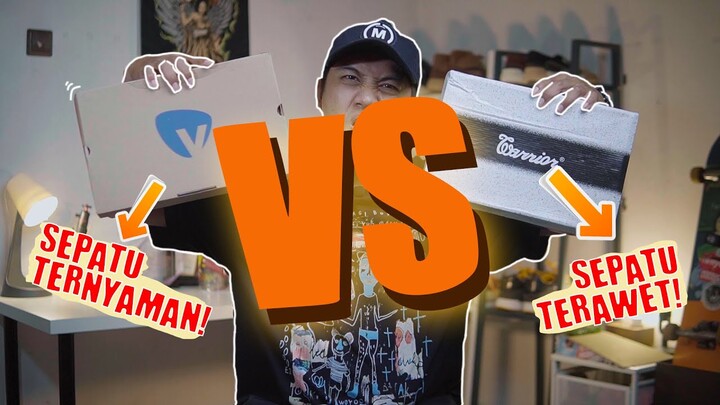 #NgaduSepatu 100 vs 200 Ribuan! Mana Paling Layak Dibeli? Warrior Athena vs Ventela BTS