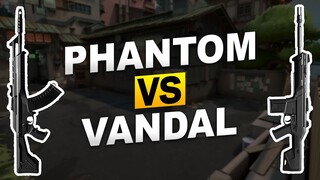 Phantom VS Vandal (BEST WEAPON FOR PATCH 1.11)