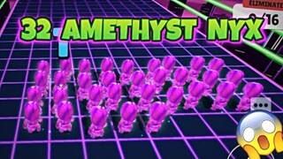 32 Amethyst Nyx in Block Dash  Stumble Guys 😱 Stumble Guys New Special Skin #stumbleguys