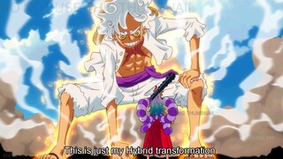 Luffy Reveals His Complete Zoan Transformation As Sun God To Everyone! - One Piece