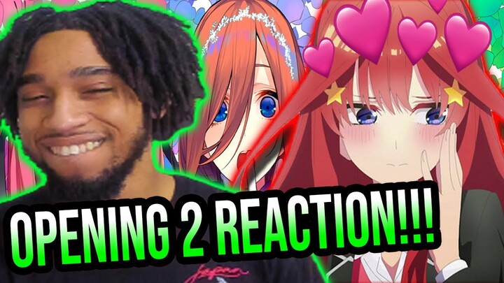 DO NOT SLEEP ON THIS OPENING...SERIOUSLY!!! | Quintessential Quintuplets Season 2 Opening Reaction!!