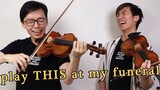【TwoSetViolin】which song do you want to play at your own funeral?