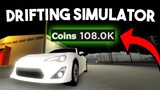 STARTING WITH $100,000 | Drifting Simulator - Roblox | CODES