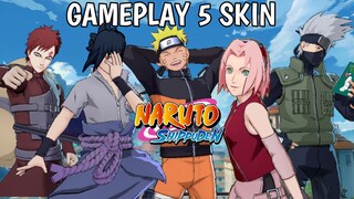 GAMEPLAY SEMUA SKIN NARUTO MODE KERE HORE - MOBILE LEGENDS