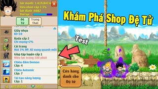 Ngọc Rồng Online - Khám Phá Cửa Hàng Đệ Tử, Test Mặc Cải Trang Hợp Thể...Giáp Tập Luyện Cho Đệ Tử