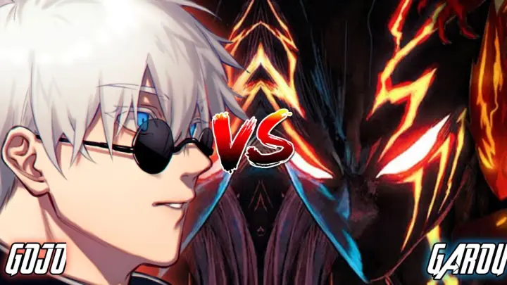 LIMITLESS GOJO VS COSMIC GAROU (Anime War) FULL FIGHT HD